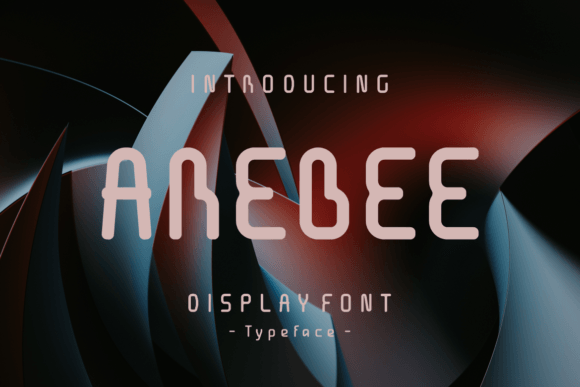 Arebee: A Modern Display Font for Editorial Design