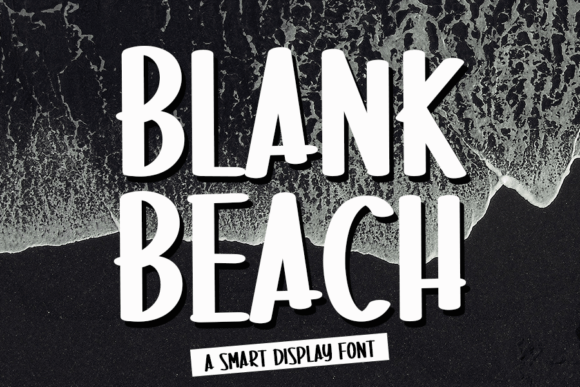 Blank Beach Display Font for Web Design