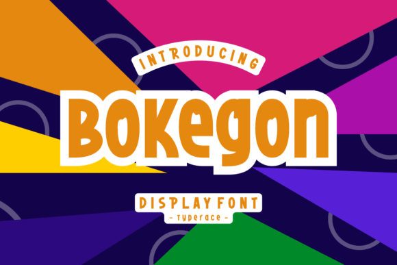 Bokegon: The Bold Display Font That Elevates Campaign Design