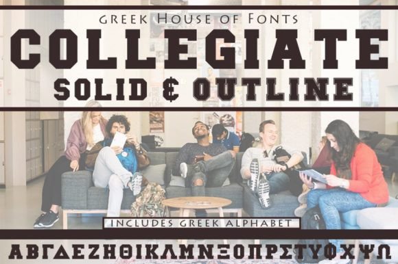 Collegiate Font for Bold Visual Impact