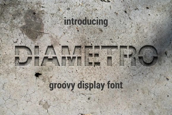 Diametro Font for Elegant Editorial Design