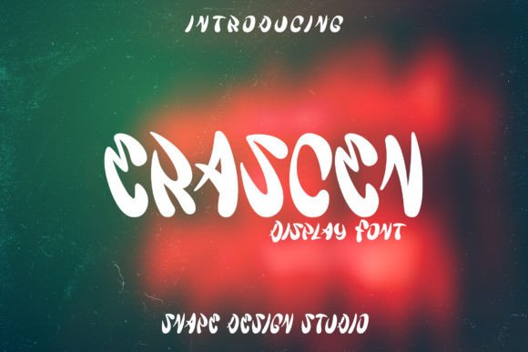 Erascen: A Fun and Quirky Display Font for Branding