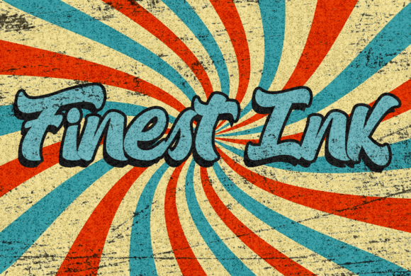 Finest Ink: A Vintage Display Font for Editorial Design