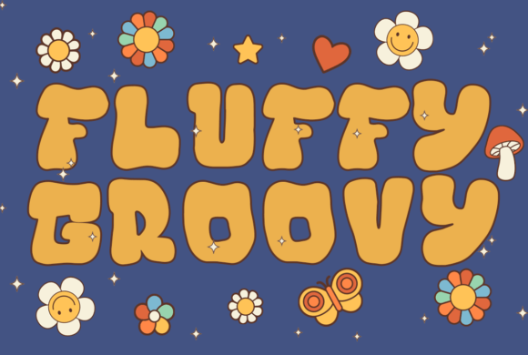 Fluffy Groovy Font for Stylish Branding