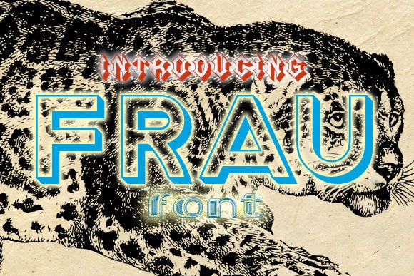 Frau Font for Handmade Creations and Creative Projects