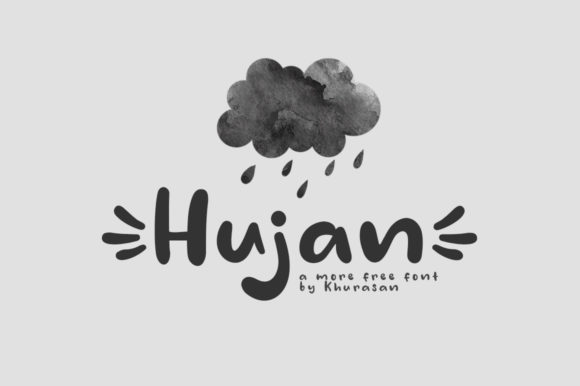 Hujan Font for Eye-Catching Campaign Designs
