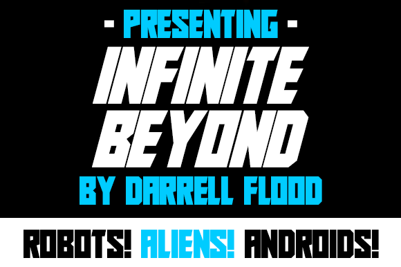 Infinite Beyond Font for Modern Editorial Design