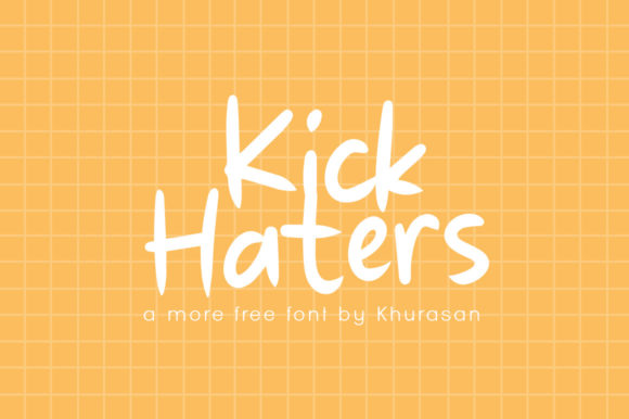 Kick Haters Font for Modern Branding and Eye-Catching Designs