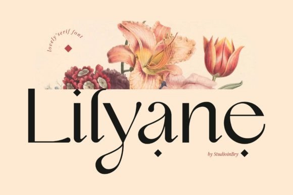 Lilyane Font for Handmade Branding and Display Creativity
