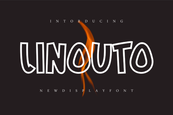 Linouto: A Quirky Display Font for Handmade Creations