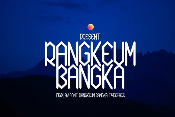 Rangkeum Bangka Display Font for Bold Brand Campaigns
