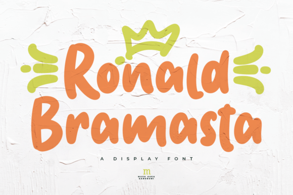 Ronald Bramasta: A Playful Font for Creative Branding