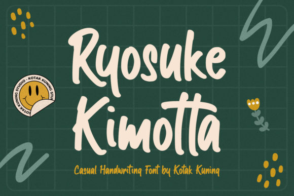 Ryosuke Kimotta: A Vintage-Inspired Display Font for Creative Projects