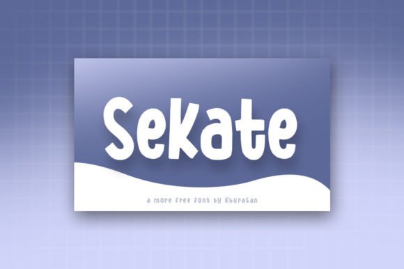 Sekate: A Modern Display Font for Creative Makers