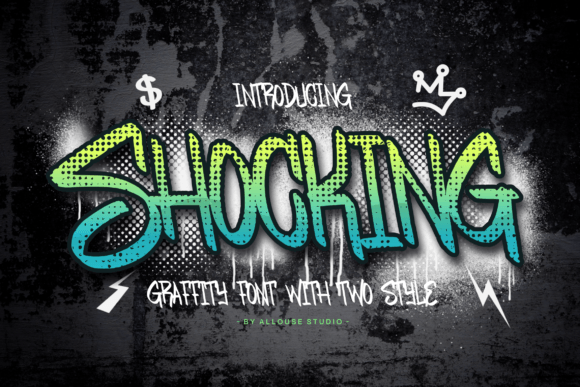 Shocking Font for Bold Branding and Eye-Catching Designs