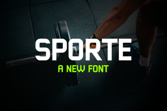 Sporte Font for Handmade Projects and Commercial Designs