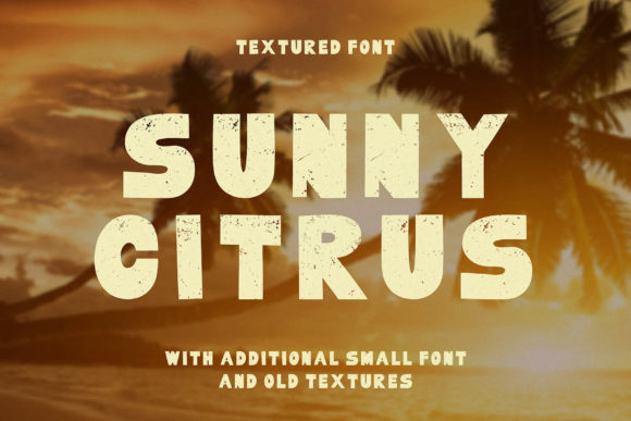 Sunny Citrus Font for Bold Branding and Eye-Catching Designs