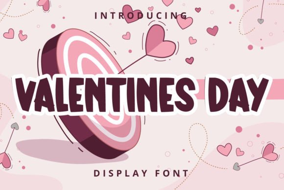 Valentines Day Font for Business Branding and Design