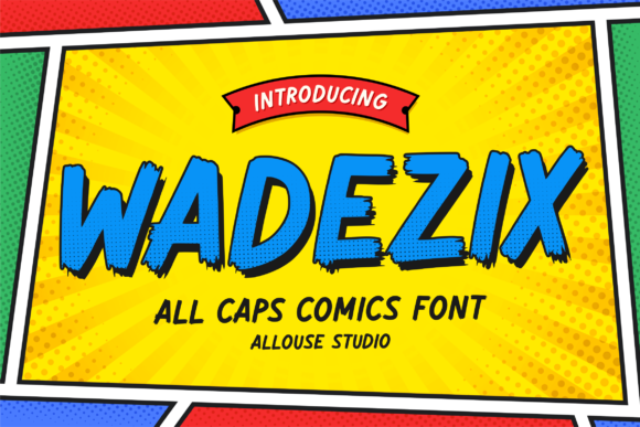 Wadezix Font for Creative and Informal Editorial Design