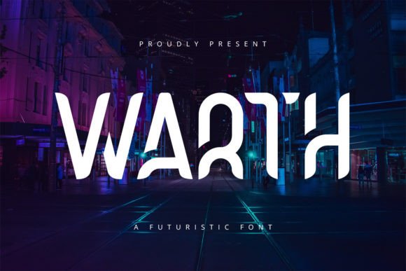 Warth: A Modern Display Font for Bold Branding
