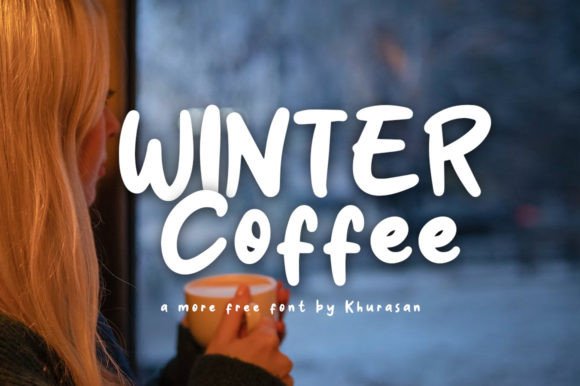 Winter Coffee: A Modern Display Font for Bold Visuals